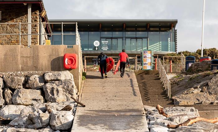 Lifeguard Station at Rest Bay, Porthcawl